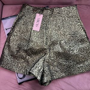 Micas jacard gold short - size medium